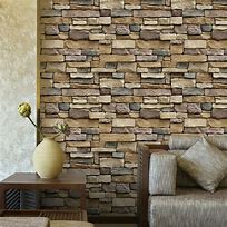 Image result for 3D Stacked Stone Peel and Stick Wallpaper