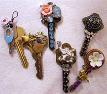 Image result for Decorating with Old Keys