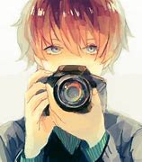 Image result for Cute Anime Boy with Camera