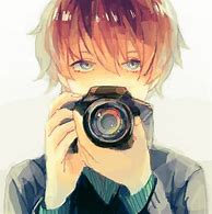 Image result for Anime Digital Art Boy Camera