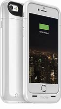 Image result for White iPhone 6 Mophie Battery Case