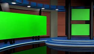 Image result for Greenscreen Studio TV Set