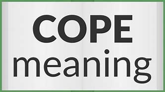 Image result for Cope Meaning Meme