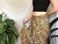 Image result for Lace Cheetah Skirt