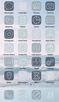 Image result for Pastel Blue Aesthetic App Icons
