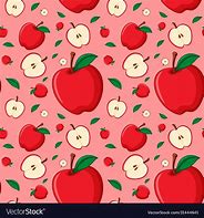 Image result for Gold Red Apple Pattern
