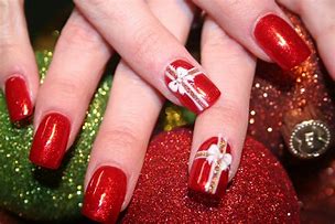 Image result for Christmas Holiday Nail Art