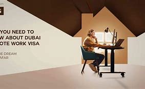 Image result for Dubai Remote Work Visa Image