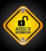 Image result for Access Information Sign