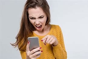 Image result for Angry Lady On Phone