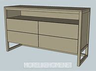 Image result for 4 Drawer Dresser Plans