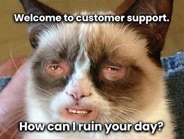 Image result for Customer Service Meme Rude