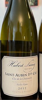 Image result for Hubert Lamy Saint Aubin Clos Chateniere Blanc Vieilles Vignes