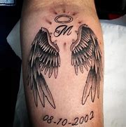 Image result for Rip Angel Wing Tattoos on Back