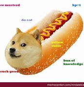 Image result for Hot Dog Doge Meme