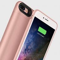 Image result for iPhone 8 Mophie Battery Case Rose Gold Wired