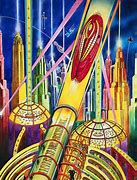 Image result for Old Futuristic Industrial