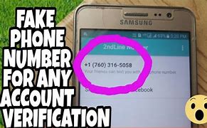 Image result for Fake Phone Number for Verification