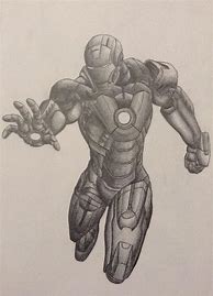 Image result for Iron Man Mark 7 Drawing
