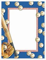 Image result for Baseball Bat Border Clip Art