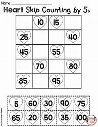 Image result for Counting By Fives Worksheet