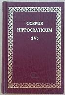 Image result for corpus_hippocraticum