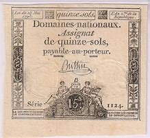 Image result for Revolutionary France Currency