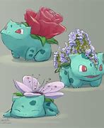 Image result for Bulbasaur with Plant