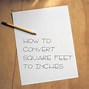 Image result for Convert Square Inches to Square Feet