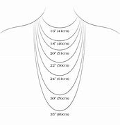 Image result for Necklace mm Size Chart