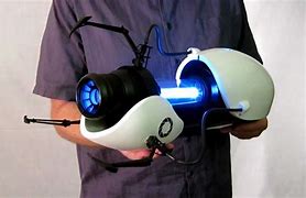Image result for Robot with Portal Gun