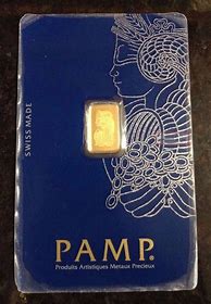 Image result for 1 Gram Pamp Suisse Gold Bar