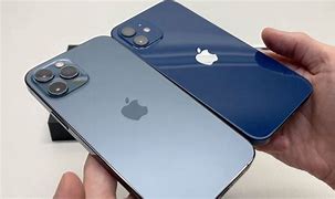 Image result for iPhone 12 Pro Max Titanium Blue Picture Front Image