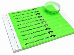 Image result for Numbered Wristbands for Events