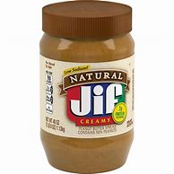 Image result for Jif Natural Peanut Butter
