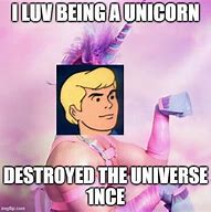 Image result for Unicorn Man Meme