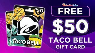 Image result for Door Dash Gift Card Taco Bell
