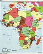 Image result for Africa Map with Cities