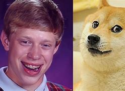 Image result for Bad Luck Brian Doge