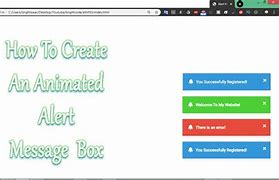 Image result for HTML Message Box
