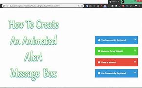 Image result for Alert Box Animations