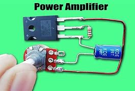 Image result for 1 Transistor Audio Amplifier
