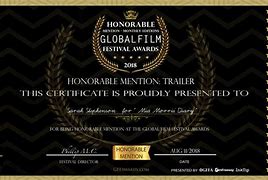 Image result for Film Club Certificate