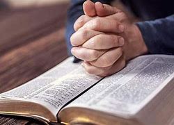Image result for Praying Hands Holy Bible