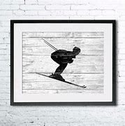 Image result for Skiing Art