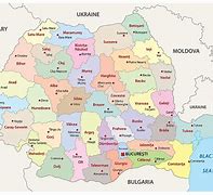 Image result for Map of Romania and Germany