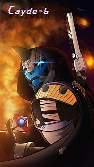 Image result for Cayde 6 Anime