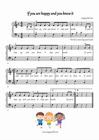 Image result for Kids Songs Sheet Music