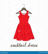 Image result for Cocktail Dress On Hanger