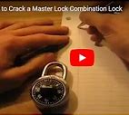 Image result for Master Lock 1500D Combination